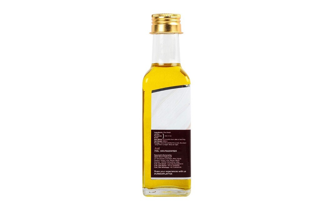 Urban Platter Chia Seed Oil    Pack  100 millilitre